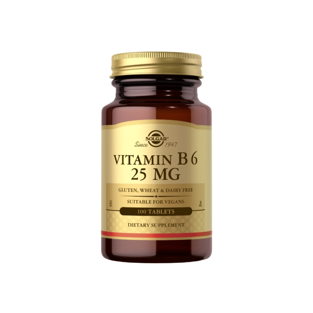 Solgar Vitamin B6 25mg 